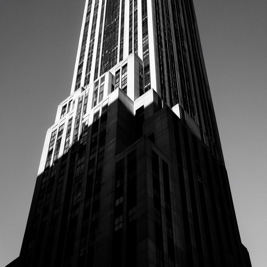 Modernist skyscraper facade — institutional architecture